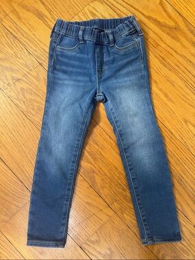 Kids Stretch Denim Jeggings - Blue